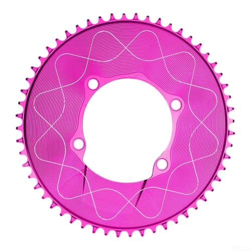 BC110 mm Rennrad-Kettenblatt, 4 Schrauben, 3 mm gekröpft, für R7000, R8000, R9100 Serie Design (58T) von YobiLife