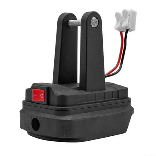 Batterieadapter-Anschlussklemme für Dayi für A32106 und BL1830 BL1860-Batterien mit manuellem Netzschalter (A) von YobiLife