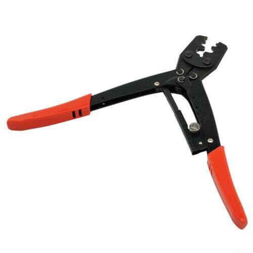 Crimpzange für Kabel-Akku-Laschen, 1,25-16 mm², Klemm-Crimper mit Ratschenmechanismus, robuster Kunststoffgriff, 270 mm Länge von YobiLife