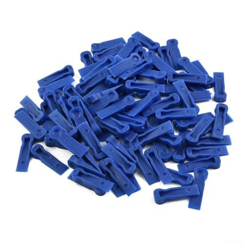 Effiziente Wand- und Bodenfliesen-Abstandshalter, 100 Stück, wiederverwendbare Kunststoff-Clips für Fliesenprojekte Effiziente Wand- und Bodenfliesen-Abstandshalter, 100 Stück, wiederverwendbare Kunststoff-Clips für Fliesenprojekte von YobiLife