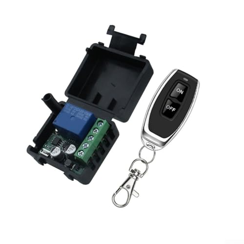 Fernbedienung Schalter 433Mhz RF Transmitter DC5V-24V Relaismodul mit 50-100m Reichweite für Smart Home LED-Lichtsteuerungssystem Fernbedienung Schalter 433Mhz RF Transmitter DC5V-24V Relaismodul mit 50-100m Reichweite für Smart Home LED-Lichtsteuerungssystem von YobiLife
