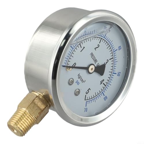 Für YN60 Manometer mit axialem Kanten-Design, benutzerfreundliches und effizientes Werkzeug zur Überwachung (0–7 kg) von YobiLife