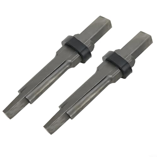 Handwerkzeug, Steinspaltkeile, 23 mm, Metall, für Granit, Marmor, Beton, Stein, 2 Stück, wärmebehandelter Stahl Handwerkzeug, Steinspaltkeile, 23 mm, Metall, für Granit, Marmor, Beton, Stein, 2 Stück, wärmebehandelter Stahl von YobiLife
