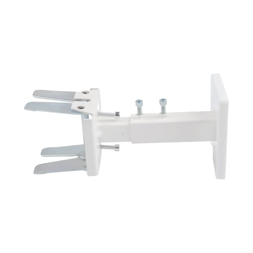 Heizkörper-Bodenhalterung aus Stahl, verstellbar, mit Spreizschrauben und Sechskantschlüsseln für sichere Heizungsinstallation, Weiß / Silber Heizkörper-Bodenhalterung aus Stahl, verstellbar, mit Spreizschrauben und Sechskantschlüsseln für sichere Heizungsinstallation, Weiß / Silber von YobiLife