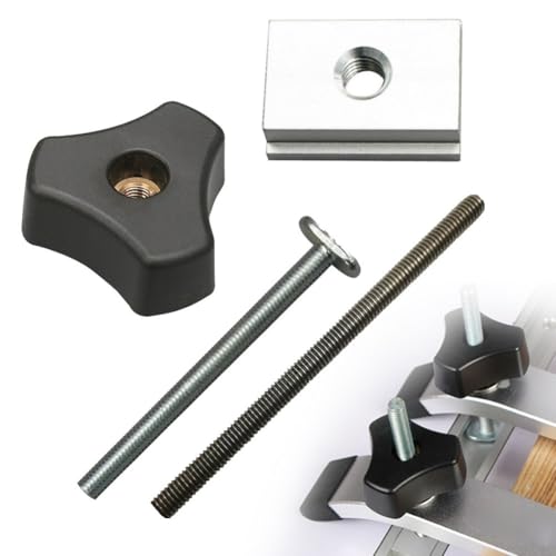 Holzbearbeitung TTrack Zubehör mit M8 Muttergriff für einfache Befestigung (M8 Slider) von YobiLife