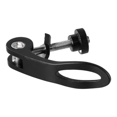 Leichte Schnellspann-Sattelstützen-Schraube M6 x 45 mm, unverzichtbar für einfache Höhenverstellung (M6 x 45 mm, schwarz) von YobiLife