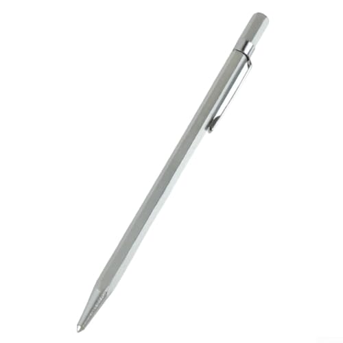 Multifunktionaler Fliesenschneiderstift aus legiertem Stahl mit Hartmetallspitze für präzise Markierung auf Glas, Metall, Stahl, Kunststoff und Holzbaustoffen (1 Stück) von YobiLife