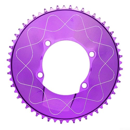 Robustes Rennrad-Kettenblatt BCD110 mm, 3 mm gekröpft für verbesserte Fahrleistung (40T) von YobiLife