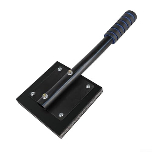 Rutschfester Gummihammer mit Schaumstoffgriff für Fliesenböden, mit großer Kontaktfläche und eingebettet für schnelles und reibungsloses Klopfen (150 x 150 mm) von YobiLife