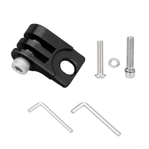 Scheinwerfer-Halterung aus Aluminiumlegierung für Brompton-Vorbau, entworfen für sichere Montage (schwarz) von YobiLife