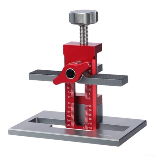 Schranktürvorrichtung mit Gehäuse aus Aluminiumlegierung und anpassbaren Bohrergrößen für präzises Bohren und stabiles Klemmen während der Schrankinstallation (A) von YobiLife