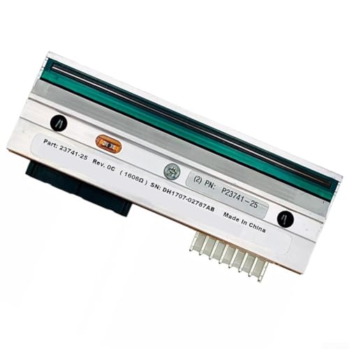 Thermo-Druckkopf P1004232, kompatibel mit Zebra ZE500-4, 110Xi4, 105SL Plus Barcode-Etikettendrucker, Auflösung 300 dpi von YobiLife