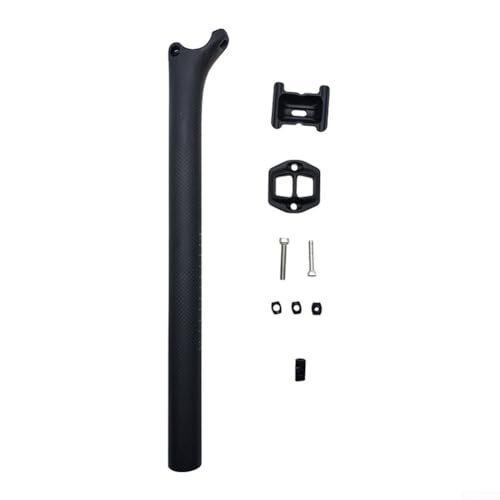 Verstellbare Sattelstütze aus Karbonfaser, 27 2/30 8/31 6 mm, leicht, 350 mm/400 mm für verbesserten Komfort bei jeder Fahrt (31,6 x 400 mm) von YobiLife