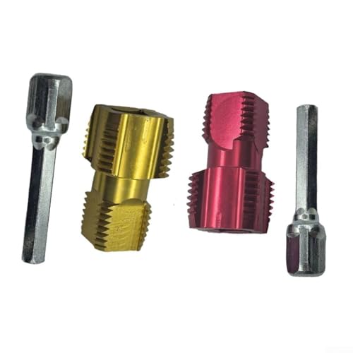 Wasserrohr-Gewindeschneidwerkzeug, 20 mm, 25 mm, integrierte Schneideisen für Innengewinde, Metallkonstruktion, geeignet für Sanitärprojekte Wasserrohr-Gewindeschneidwerkzeug, 20 mm, 25 mm, integrierte Schneideisen für Innengewinde, Metallkonstruktion, geeignet für Sanitärprojekte von YobiLife