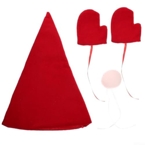 Weihnachtsmann Hut Baum für Urlaub Dekoration mit Handschuhen und Nase Weihnachtsfeier Heimgebrauch Einzigartiges kreatives Designmaterial Weihnachtsmann Hut Baum für Urlaub Dekoration mit Handschuhen und Nase Weihnachtsfeier Heimgebrauch Einzigartiges kreatives Designmaterial von YobiLife
