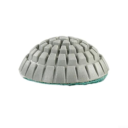 Wet Dry 5,1 cm Schleifscheibe Polierpad mit M10 Gewinde Flexible Schüsselform für Steinbeton Detailing und Renovierung (800er Körnung) von YobiLife