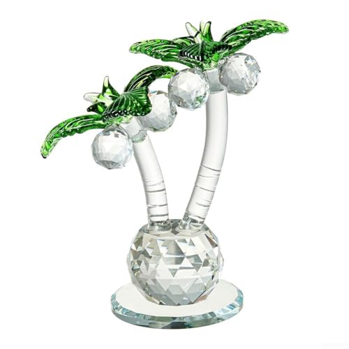 Wohnzimmer-Dekor mit Kristallschmuck, Kokosnussbaum, charmanter Simulationsakzent (2) von YobiLife