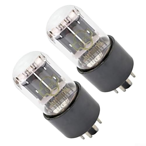 YobiLife 2 Stück 6H9C Vakuumröhren-Audio-Verstärker Ersatz kompatibel mit 6SL7 6N9P Glas Elektronikröhren für warmen, natürlichen Klang YobiLife 2 Stück 6H9C Vakuumröhren-Audio-Verstärker Ersatz kompatibel mit 6SL7 6N9P Glas Elektronikröhren für warmen, natürlichen Klang von YobiLife