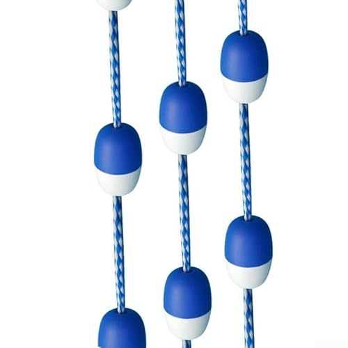 YobiLife 5.0 m Pool Safety Float Line Kit PVC Divider Rope with Stainless Steel Hooks and 11 Blue White Boje Balls for Swimming Area Separation YobiLife 5.0 m Pool Safety Float Line Kit PVC Divider Rope with Stainless Steel Hooks and 11 Blue White Boje Balls for Swimming Area Separation von YobiLife