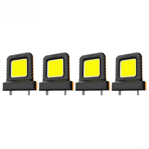 YobiLife 6 Stück 14 W LED tragbare Arbeitsleuchte Camping-Laterne kompatibel mit 20 V 21 V Elektrowerkzeug Lithium-Batterien, verstellbare Schnittstelle für Heimwerker und professionelle Aufgaben (4 YobiLife 6 Stück 14 W LED tragbare Arbeitsleuchte Camping-Laterne kompatibel mit 20 V 21 V Elektrowerkzeug Lithium-Batterien, verstellbare Schnittstelle für Heimwerker und professionelle Aufgaben (4 von YobiLife