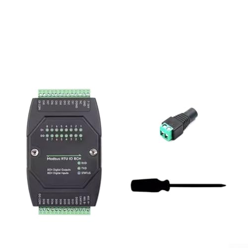 YobiLife 8-K-Digital-Eingangs-Ausgangsmodul DC 7-36 V für MODBUS RTU Stromisolierung NPN PNP Open Drain 500 mA DIN-Schienenmontage für industrielle Automatisierung YobiLife 8-K-Digital-Eingangs-Ausgangsmodul DC 7-36 V für MODBUS RTU Stromisolierung NPN PNP Open Drain 500 mA DIN-Schienenmontage für industrielle Automatisierung von YobiLife