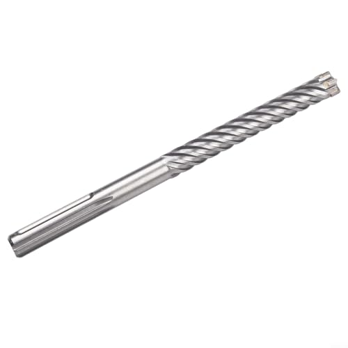 YobiLife Elektrischer Hammerbohrer mit Schaft, 18–25 mm, für SDS-MAX für Steinziegel, Zementwände, mit Lüftungsschlitz-Design und rutschfestem Griff für verbesserte Lebensdauer (22 x 280 mm) von YobiLife