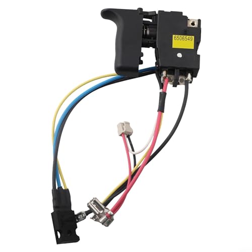 YobiLife Ersatzschalter für 18 V Bohrhammer 6506549, kompatibel mit BHR162 BHR202 DHR202 und Modell 6388826 Elektrowerkzeugteil YobiLife Ersatzschalter für 18 V Bohrhammer 6506549, kompatibel mit BHR162 BHR202 DHR202 und Modell 6388826 Elektrowerkzeugteil von YobiLife