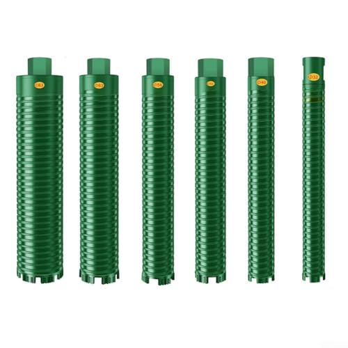 YobiLife M22 Betonbohrer, 370 mm, trocken und nass, Diamant-Lochsäge, Ziegel, Wand, Fliesen, Marmor, Grün (76 mm) von YobiLife