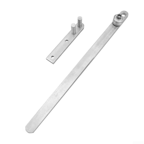 YobiLife Manuelle Stange und Mini-Rohrbieger aus Edelstahl für 1–6 mm Flachstange oder Rundstange, Werkbank, montiertes Metallbearbeitungswerkzeug von YobiLife