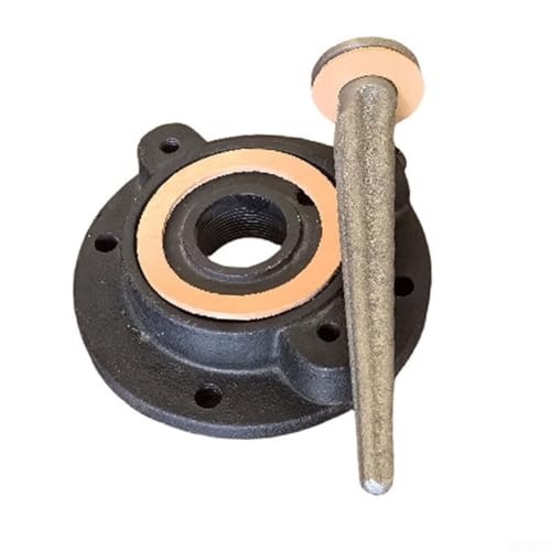 YobiLife Manuelle Wasserpumpe aus Gusseisen, Ersatzteile, Typ 75, Griffpumpen-Set mit Nasenpiercing-Ventil und Dichtungsringen (Silikon, mattschwarz) von YobiLife