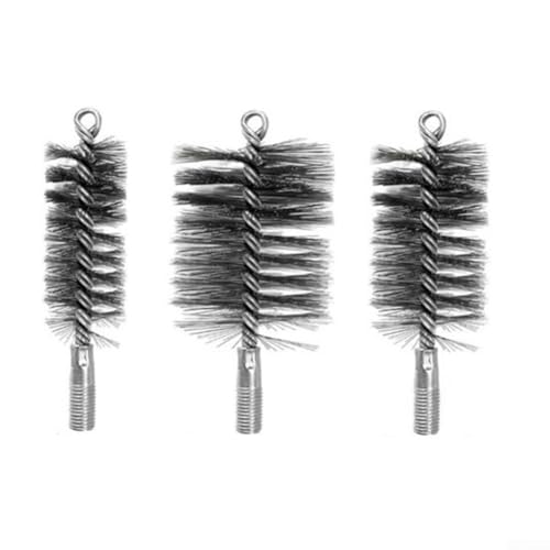 YobiLife Ofenrohr-Kaminbürsten-Set für die Reinigung von Kesseln, Schornsteinen und Wärmerohren mit starken Borsten für effektive Reinigung, 3-teilig YobiLife Ofenrohr-Kaminbürsten-Set für die Reinigung von Kesseln, Schornsteinen und Wärmerohren mit starken Borsten für effektive Reinigung, 3-teilig von YobiLife