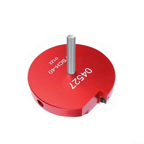 YobiLife PVC-Rohrreibahle-Set mit ausgewogener Klinge für Sanitärarbeiten mit Hartmetall-Einsatz, Aluminium-Legierung, Konstruktion für PVC-CPVC-ABS-Rohre (10,2 cm) von YobiLife