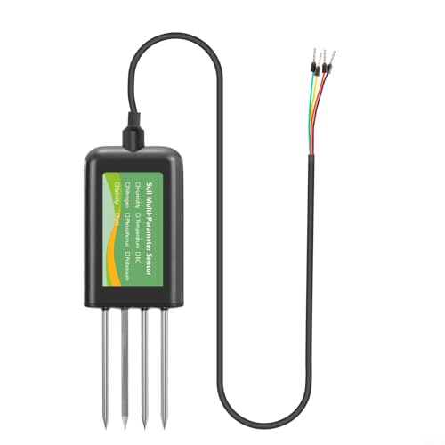 YobiLife RS485 Bodentestgerät 8-in-1 pH NPK Temperatur Feuchtigkeit Salinity Sensor für Modbus RTU für Landwirtschaft Überwachung YobiLife RS485 Bodentestgerät 8-in-1 pH NPK Temperatur Feuchtigkeit Salinity Sensor für Modbus RTU für Landwirtschaft Überwachung von YobiLife