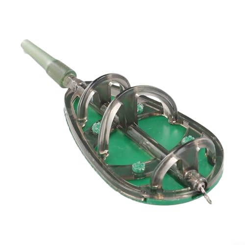 Zum Karpfenangeln Inline Feeder 20 100g mit flachem Boden und aerodynamischem Gewicht für verbesserte Wurfweite und zuverlässige Köderlast Handhabung unter verschiedenen Bedingungen (30g) von YobiLife