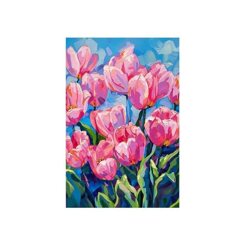 Abstrakte Sonnenblumen Aquarell Poster Retro Blume Botanische Graffiti Leinwand Malerei Wildblumen Wand Kunst Zimmer Wohnkultur 21x30cm ohne Rahmen von Yocheng
