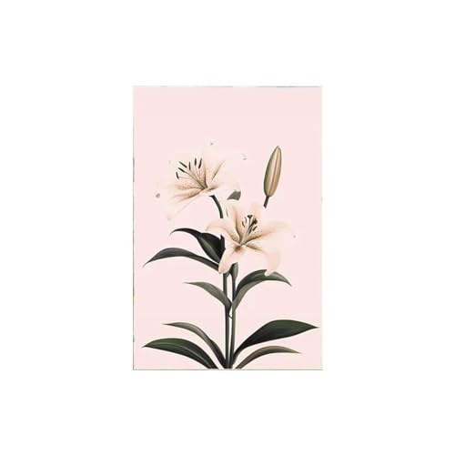 Blumen Botanische Sammlung Poster Nordic Anlage Bunte Aquarell Leinwand Malerei Wand Kunst Wohnzimmer Wohnkultur 30x40cm ohne Rahmen von Yocheng