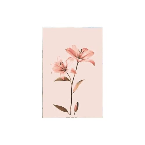 Blumen Botanische Sammlung Poster Nordic Anlage Bunte Aquarell Leinwand Malerei Wand Kunst Wohnzimmer Wohnkultur 50x70cm ohne Rahmen von Yocheng