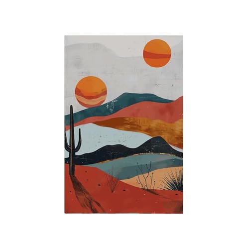 Retro Geometrische Linien Berühmte Poster Und Drucke Abstrakte Blume Sonnenschein Leinwand Malerei Einfache Wand Kunst Wohnzimmer Wohnkultur 60x90cm ohne Rahmen von Yocheng