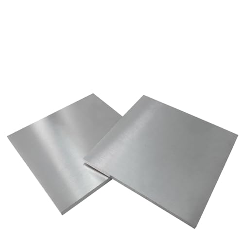 Metallplatte Alublech 2 Stück Aluminiumtafel Dick 1mm Bis 5mm Flache Aluminiumblechplatte Alu Flachprofil Einfache Verarbeitung Glatt Rostfrei Aluplatte Aluminum Blech(Thickness 2mm,300x300mm) von Yoeoefuo