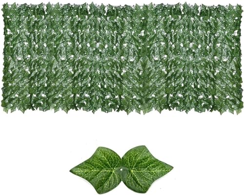 Sichtschutz Efeu Sichtschutzzaun Grüner Zaun 1x5m 1x10m Outdoor Wetterfest Seitenmarkise Seitensichtschutz Künstliche Hecke Gartensichtschutz Balcony Privacy Screen Ohne Bohren(Color:Style 2,Size:1x4m Sichtschutz Efeu Sichtschutzzaun Grüner Zaun 1x5m 1x10m Outdoor Wetterfest Seitenmarkise Seitensichtschutz Künstliche Hecke Gartensichtschutz Balcony Privacy Screen Ohne Bohren(Color:Style 2,Size:1x4m von Yoeoefuo