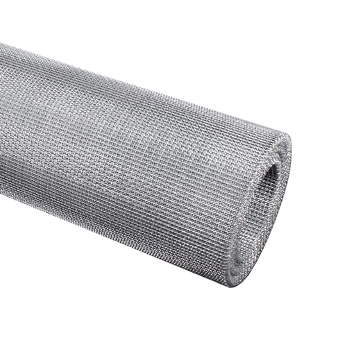Yoeoefuo Drahtgitter Edelstahl Gitter 6Mesh Feinmaschig Metallgitter 1x5m 1x10m 1x15m 304 Edelstahl Metall Gitter Maschensieb Kellerfenster Gitter Mückenschutz Fliegennetz Drahtgeflecht(Size:1x1m) von Yoeoefuo