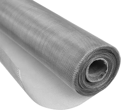 Yoeoefuo Drahtgitter Metallgitter Maschendraht 16 Mesh Drahtgewebe 1x5m 1x10m 1x15m Edelstahl Gitter Rolle Schneidbar Hitzebeständig Bildschirm Mesh Gitterzaun Mäusegitter Filtersieb Blatt(Size:1x3m) Yoeoefuo Drahtgitter Metallgitter Maschendraht 16 Mesh Drahtgewebe 1x5m 1x10m 1x15m Edelstahl Gitter Rolle Schneidbar Hitzebeständig Bildschirm Mesh Gitterzaun Mäusegitter Filtersieb Blatt(Size:1x3m) von Yoeoefuo