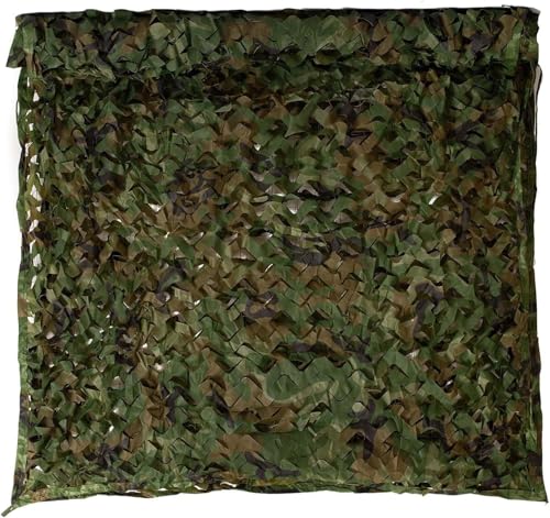 Yoeoefuo Tarnnetz Camouflage Net Auto Tarnung Sonnennetz 1x1m - 10x10m Militär Verstecknetz Strapazierfähiges Ultraleichtes Modulares Sichtschutz Netz UV-Schutz Mesh Outdoor Party Deko Netzwerk(4x5m) von Yoeoefuo