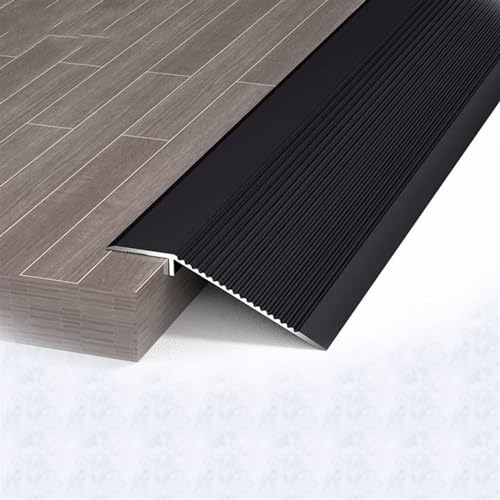 Yoeoefuo Übergangsprofil Höhenausgleich 90cm 2 Stücke 10cm Breiter Türschwelle Türschwellen Leiste Schwellenstreifen ​Bodenprofil Alu Abdeckleiste Dekorative Zierleiste (Color : Style 2, Size : 90cm von Yoeoefuo