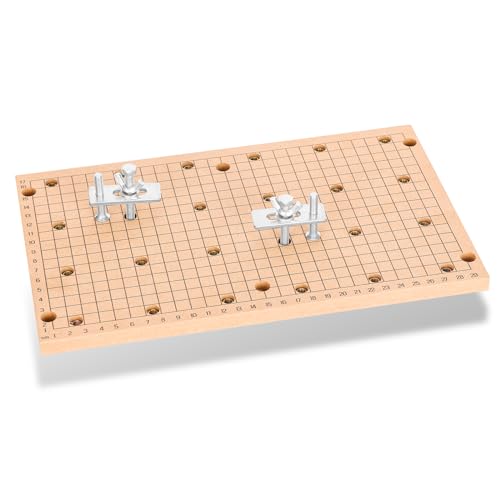 YOFULY CNC MDF GRID Arbeitsplatte Platte für 3018 CNC-Fräs-/Graviermaschine, Kompatibel mit 3018-series CNC Router Machine, 300 x 180 x 12mm, M6 Löcher (6mm) von Yofuly