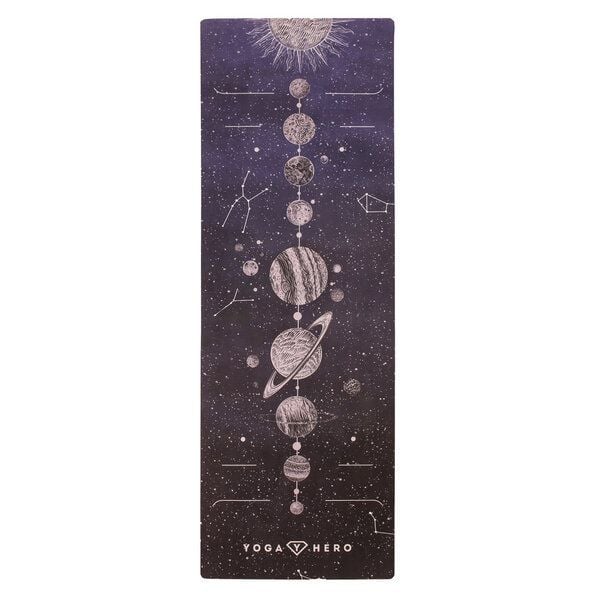 Yoga Hero Yogamatte Classic 3,5mm mit Tragegurt von Yoga Hero