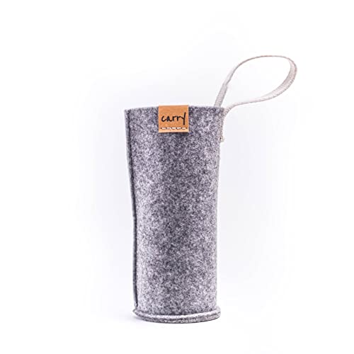 CARRY Sleeve 0,7 l - grau von Yogabox