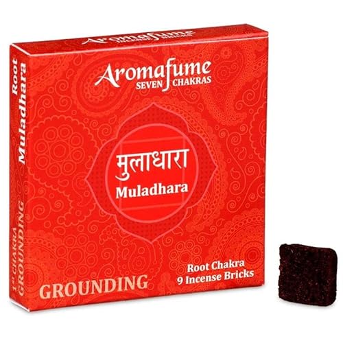 Yogabox Aromafume Chakra-Weihrauchblöcke, 1.Chakra Wurzel-Chakra (Muladhara) von Yogabox