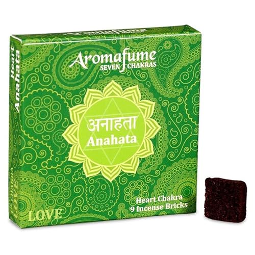 Yogabox Aromafume Chakra-Weihrauchblöcke, 4.Chakra Herz-Chakra (Anahata) von Yogabox