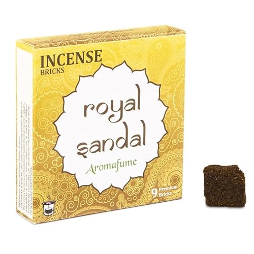 Yogabox Aromafume Weihrauchblöcke, Royal Sandal von Yogabox